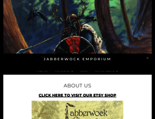 jabberwockemporium.com screenshot