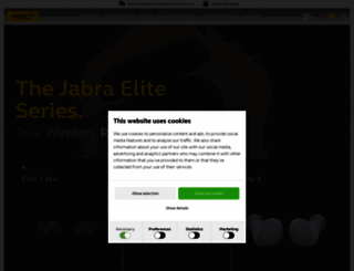jabra.br.com screenshot