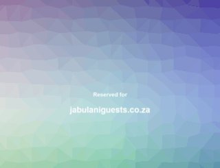 jabulaniguests.co.za screenshot