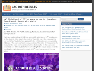 jac10thresults2017.in screenshot