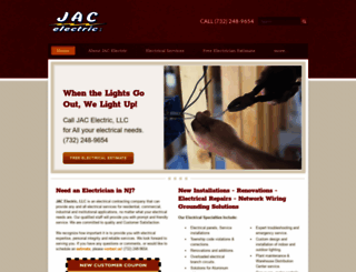 jacelectricllc.com screenshot