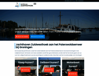 jachthavenzuidwesthoek.nl screenshot