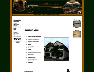 jachthuisnoordgouwe.nl screenshot