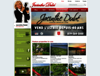 jacinthe-dube.com screenshot
