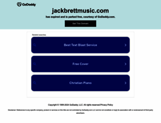 jackbrettmusic.com screenshot