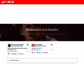 jackdurden.com screenshot