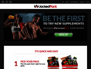 jackedpack.com screenshot