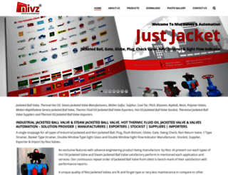 jacketedballvalve.com screenshot