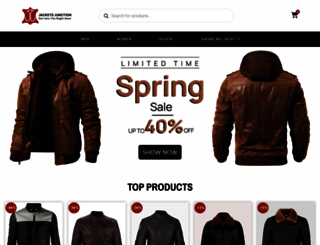 jacketsjunction.com screenshot