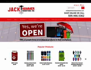 jackhammerpromotions.com screenshot