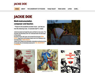 jackiedoe.co.uk screenshot