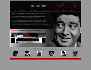 jackiegleason.com screenshot
