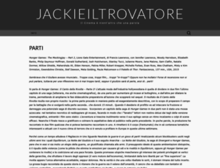 jackieiltrovatore.wordpress.com screenshot