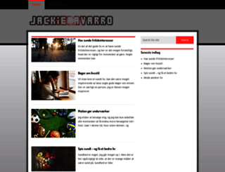 jackienavarro.dk screenshot