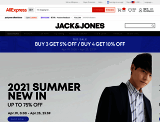 jackjones.aliexpress.com screenshot