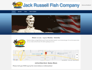 jackrussellfishco.com screenshot