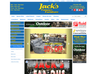 jacksfamousfurniture.com screenshot