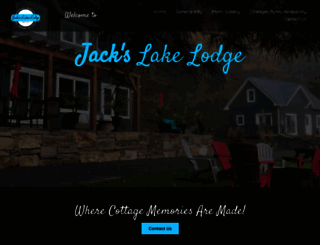 jackslakelodge.com screenshot