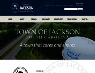 jackson-sc.gov screenshot