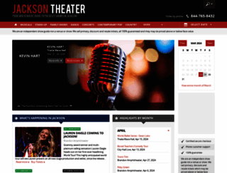 jackson-theater.com screenshot