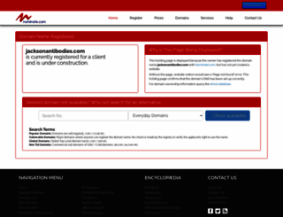 jacksonantibodies.com screenshot
