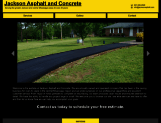 jacksonasphalt.com screenshot