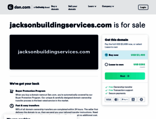 jacksonbuildingservices.com screenshot