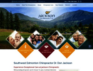 jacksonchiropractic.ca screenshot