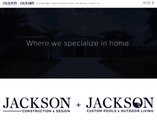 jacksonconstructionanddesign.com screenshot