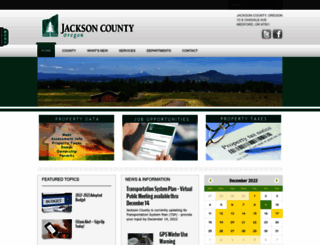 jacksoncounty.org screenshot