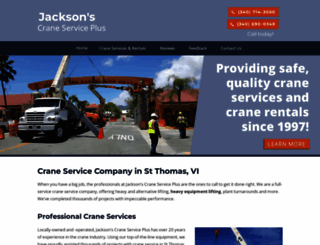 jacksoncraneservices.com screenshot