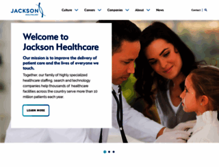 jacksonhealthcare.com screenshot