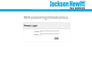 jacksonhewitt.learn.com screenshot