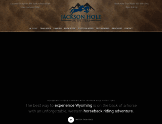jacksonholetrailrides.com screenshot