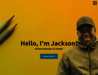 jacksonisack.info screenshot