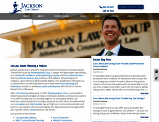 jacksonlawgroup.com screenshot