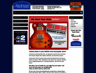 jacksonmusic.com screenshot