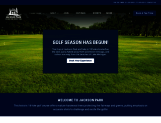 jacksonpark.cpdgolf.com screenshot