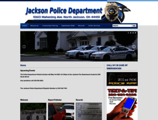 jacksonpd.com screenshot