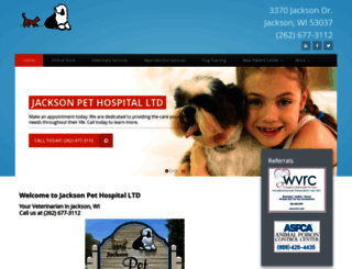 jacksonpethospital.com screenshot