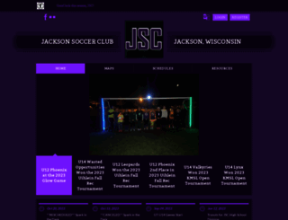 jacksonsoccerclub.org screenshot