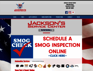 jacksonsservicecenter.com screenshot
