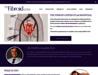 jacksonvillefibroid.com screenshot