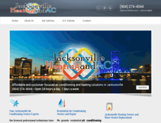 jacksonvilleheatingandac.com screenshot
