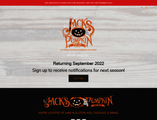 jackspumpkinpopup.com screenshot
