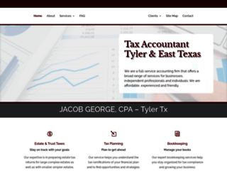 jacobgeorgecpa.com screenshot