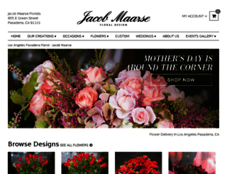 jacobmaarse.bloomnation.com screenshot