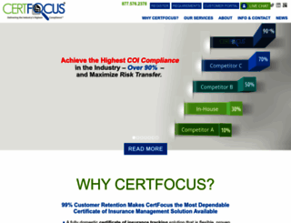 jacobs.certfocus.com screenshot
