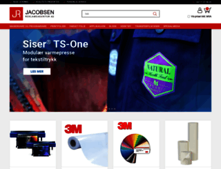 jacobsen-reklame.com screenshot