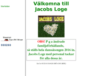 jacobsloge.com screenshot